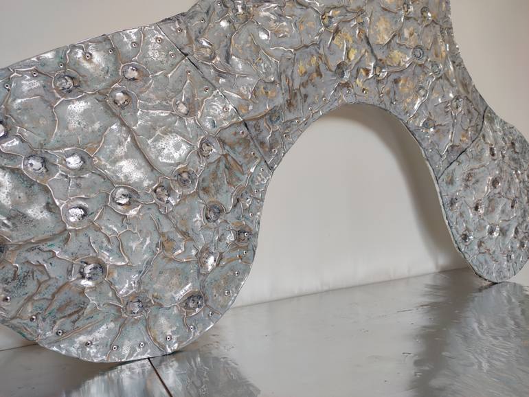 Original Abstract Expressionism Abstract Sculpture by Christoph Robausch
