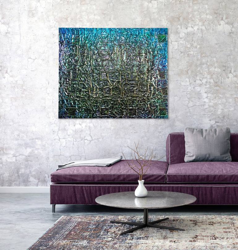 Original Abstract Water Painting by Christoph Robausch