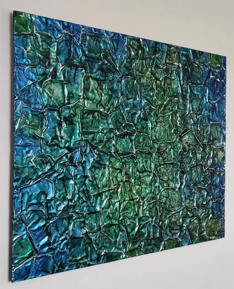 Original Impressionism Abstract Painting by Christoph Robausch