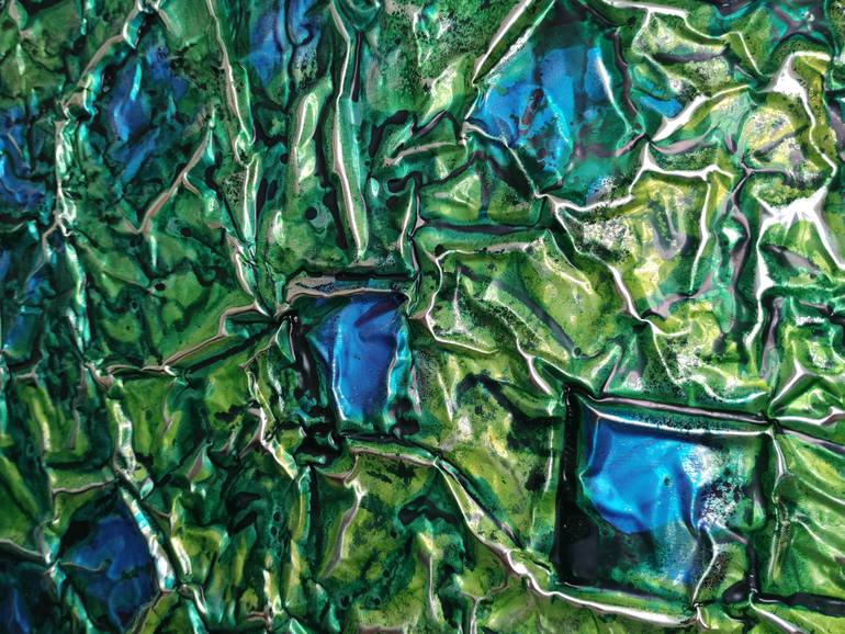 Original Abstract Seascape Painting by Christoph Robausch