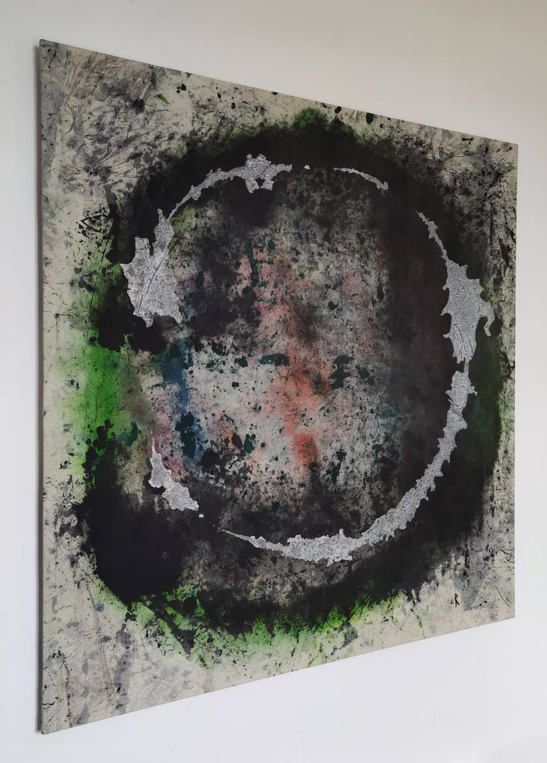 Original Abstract Painting by Christoph Robausch