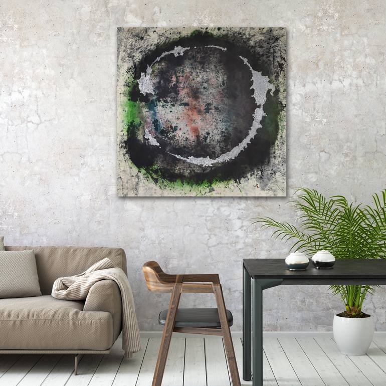 Original Abstract Painting by Christoph Robausch