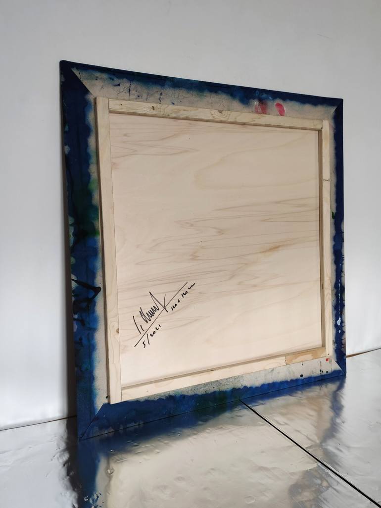 Original Abstract Graffiti Painting by Christoph Robausch
