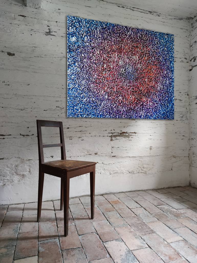 Original Impressionism Abstract Painting by Christoph Robausch