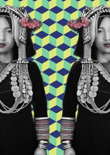Print of Women Collage by NATCHA SATHIENTAVORN