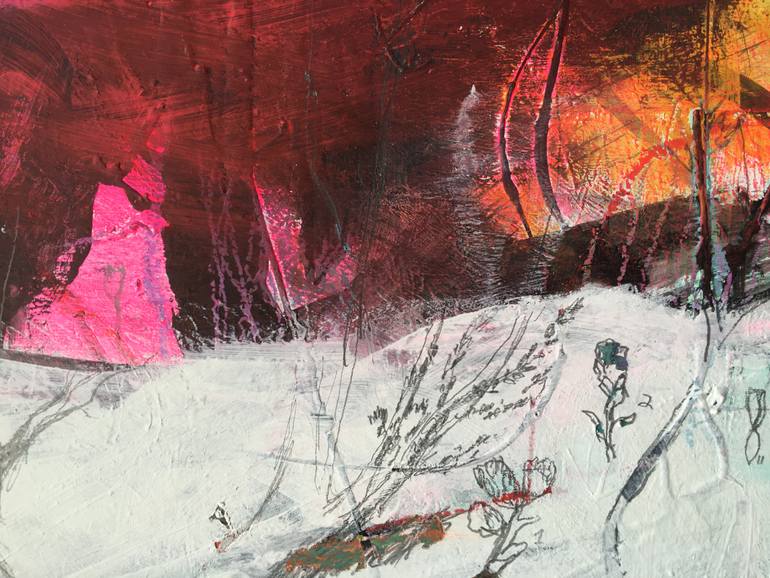 Original Abstract Expressionism Abstract Painting by Greg Holden Regan