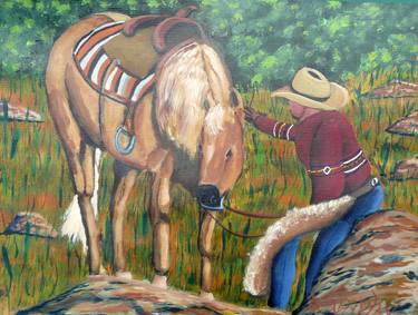 Original Horse Paintings by Anthony Dunphy