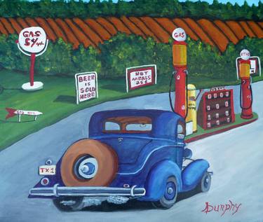 Original Automobile Paintings by Anthony Dunphy