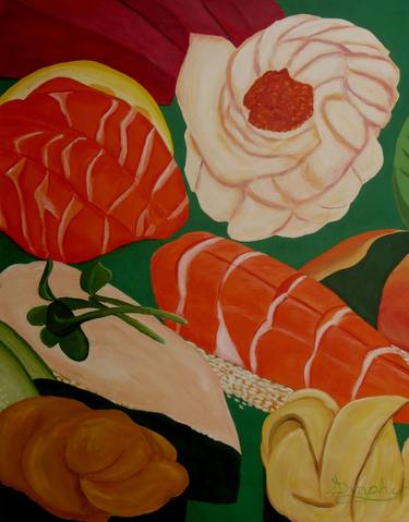 Print of Expressionism Food Paintings by Anthony Dunphy