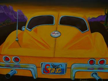 Original Automobile Paintings by Anthony Dunphy