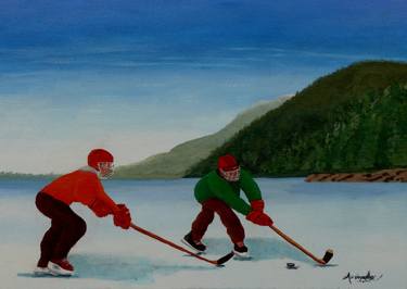 Print of Sports Paintings by Anthony Dunphy