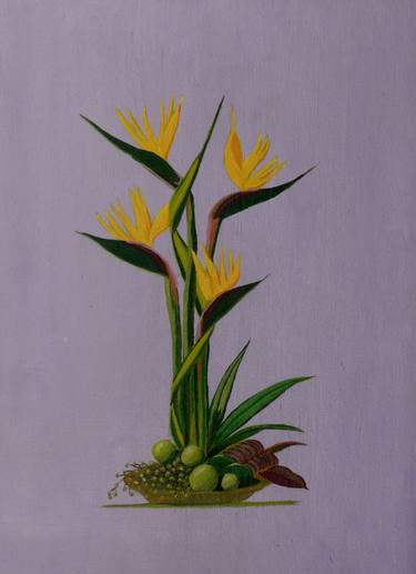 Original Botanic Paintings by Anthony Dunphy