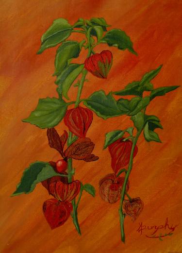 Original Expressionism Botanic Paintings by Anthony Dunphy
