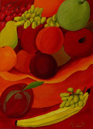 Print of Expressionism Food Paintings by Anthony Dunphy