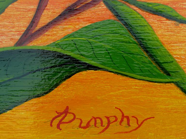 Original Expressionism Botanic Painting by Anthony Dunphy