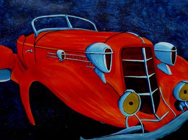 Print of Expressionism Transportation Paintings by Anthony Dunphy