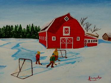 Original Expressionism Sports Paintings by Anthony Dunphy