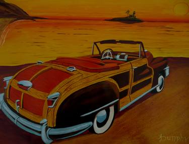 Original Expressionism Automobile Paintings by Anthony Dunphy