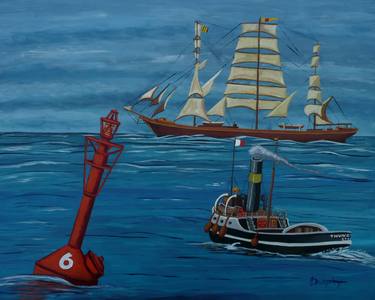 Original Seascape Paintings by Anthony Dunphy