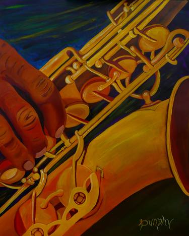 Original Music Paintings by Anthony Dunphy