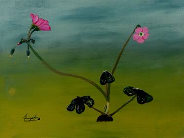 Original Expressionism Floral Paintings by Anthony Dunphy