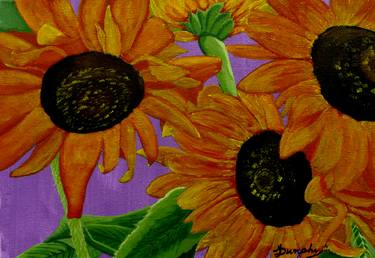 Print of Floral Paintings by Anthony Dunphy