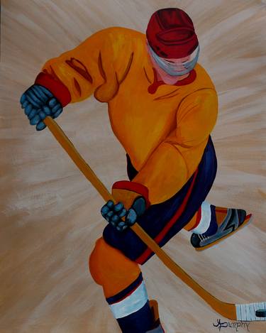 Original Expressionism Sports Paintings by Anthony Dunphy