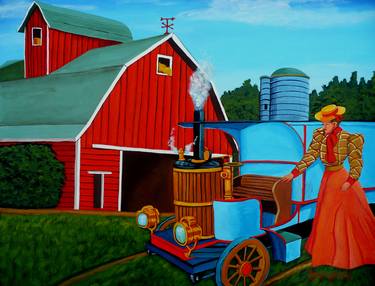 Original Expressionism Rural life Paintings by Anthony Dunphy