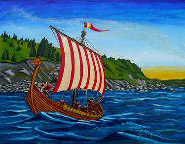 Print of Documentary Ship Paintings by Anthony Dunphy