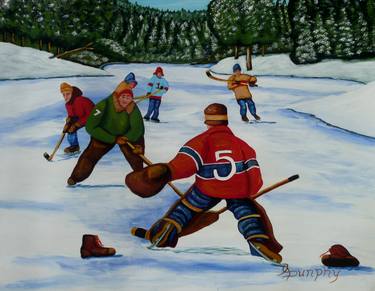 Print of Fine Art Sports Paintings by Anthony Dunphy