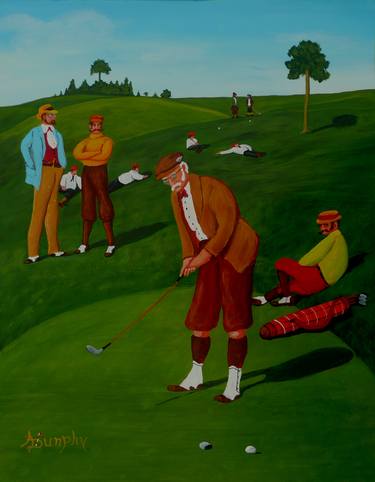 Print of Fine Art Sports Paintings by Anthony Dunphy