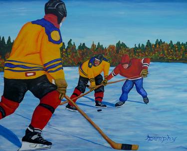 Original Expressionism Sports Paintings by Anthony Dunphy