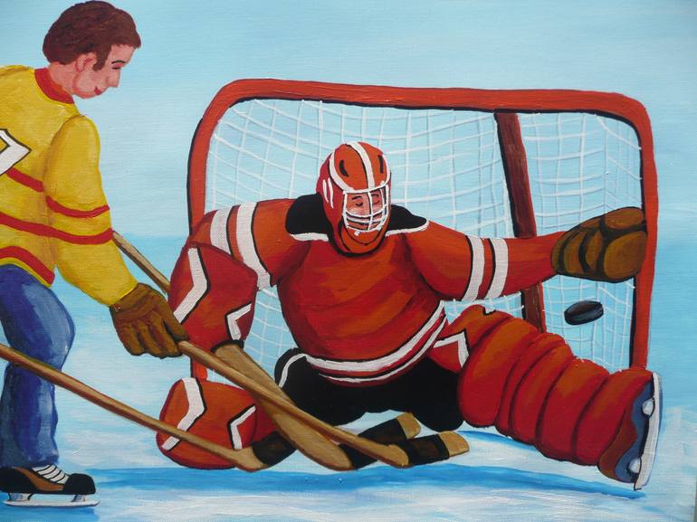 Original Figurative Sports Painting by Anthony Dunphy