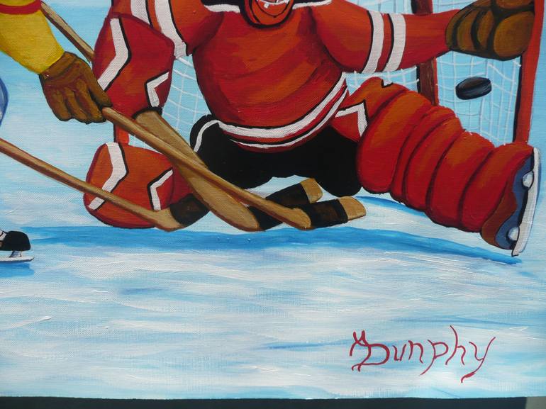 Original Figurative Sports Painting by Anthony Dunphy