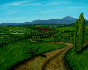 Print of Fine Art Landscape Paintings by Anthony Dunphy