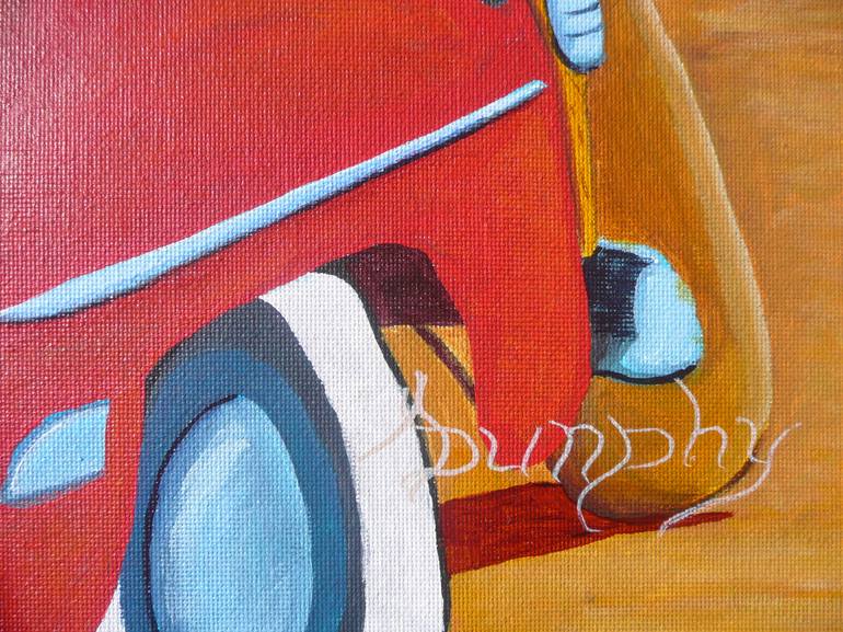 Original Realism Automobile Painting by Anthony Dunphy
