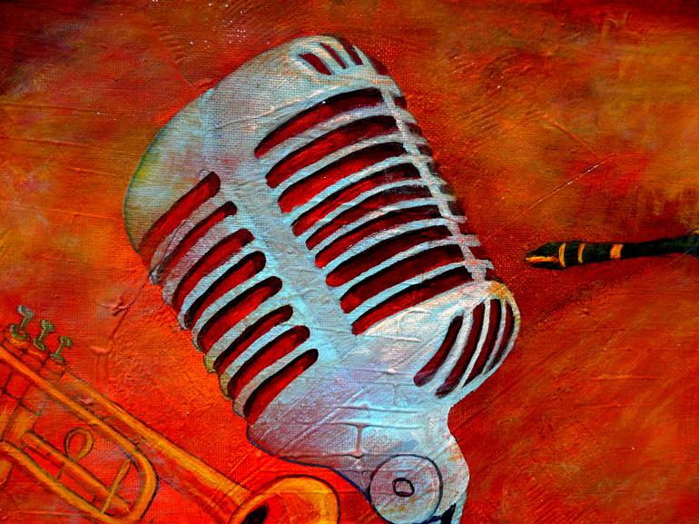 Original Music Painting by Anthony Dunphy