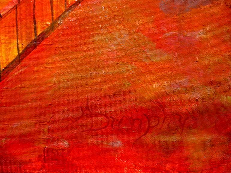 Original Art Deco Music Painting by Anthony Dunphy