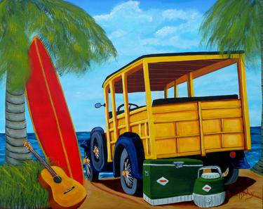 Original Automobile Paintings by Anthony Dunphy