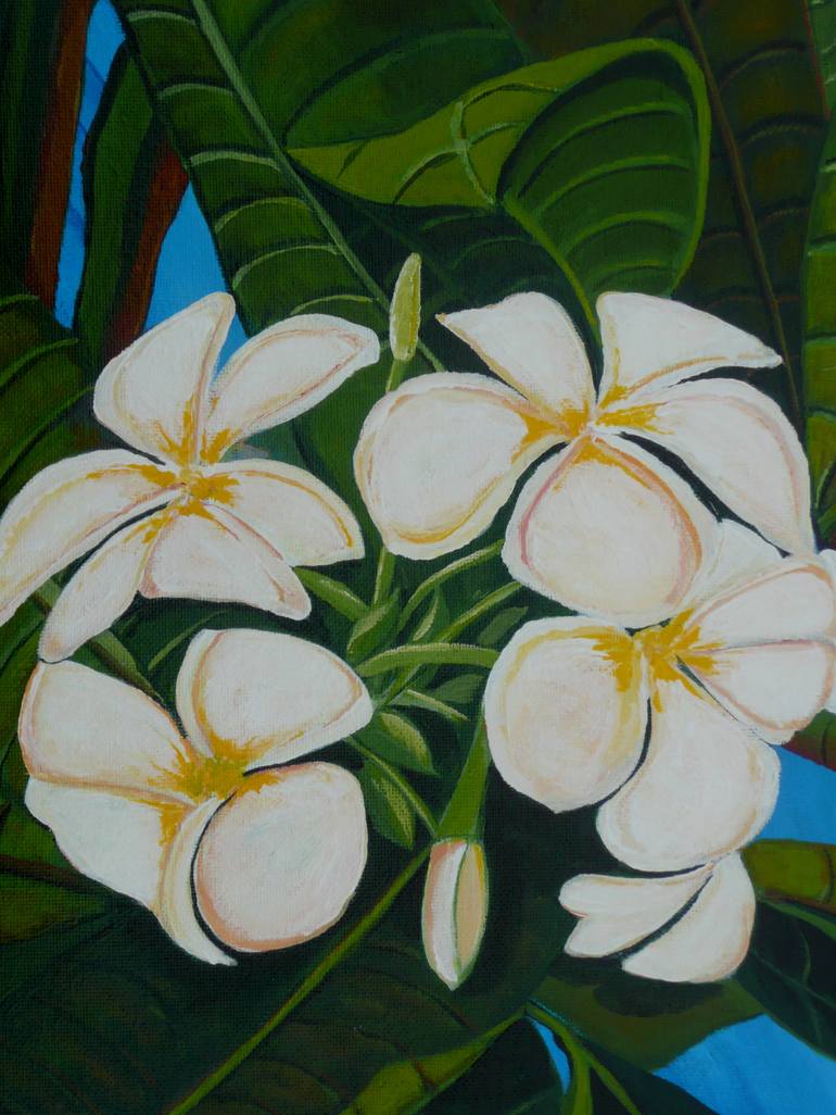 Original Fine Art Floral Painting by Anthony Dunphy