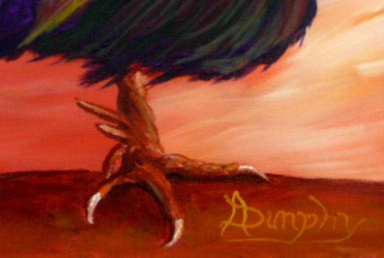 Original Expressionism Animal Painting by Anthony Dunphy