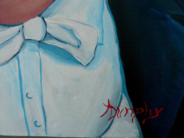 Original Figurative Celebrity Painting by Anthony Dunphy