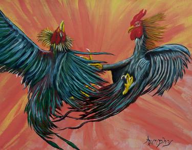 Original Expressionism Animal Paintings by Anthony Dunphy