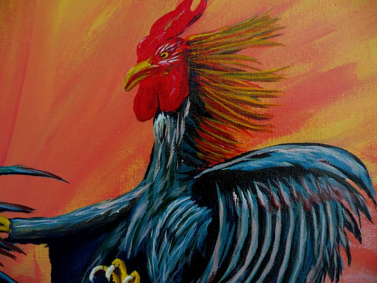 Original Expressionism Animal Painting by Anthony Dunphy