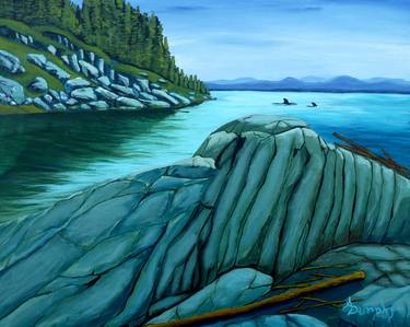 Original Fine Art Seascape Paintings by Anthony Dunphy