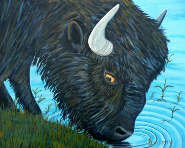 Original Fine Art Animal Paintings by Anthony Dunphy