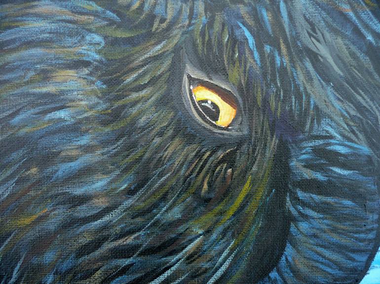 Original Fine Art Animal Painting by Anthony Dunphy