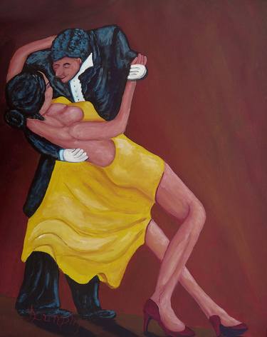 Original Figurative Love Paintings by Anthony Dunphy