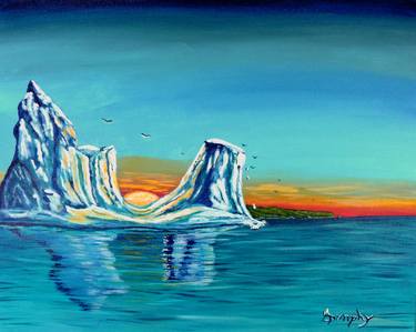 Print of Fine Art Seascape Paintings by Anthony Dunphy