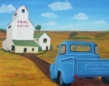Print of Rural life Paintings by Anthony Dunphy
